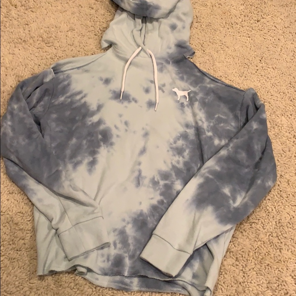 VS PINK Cold Shoulder Sweatshirt